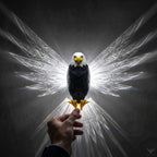 3D EAGLE LAMP WITH REMOTE