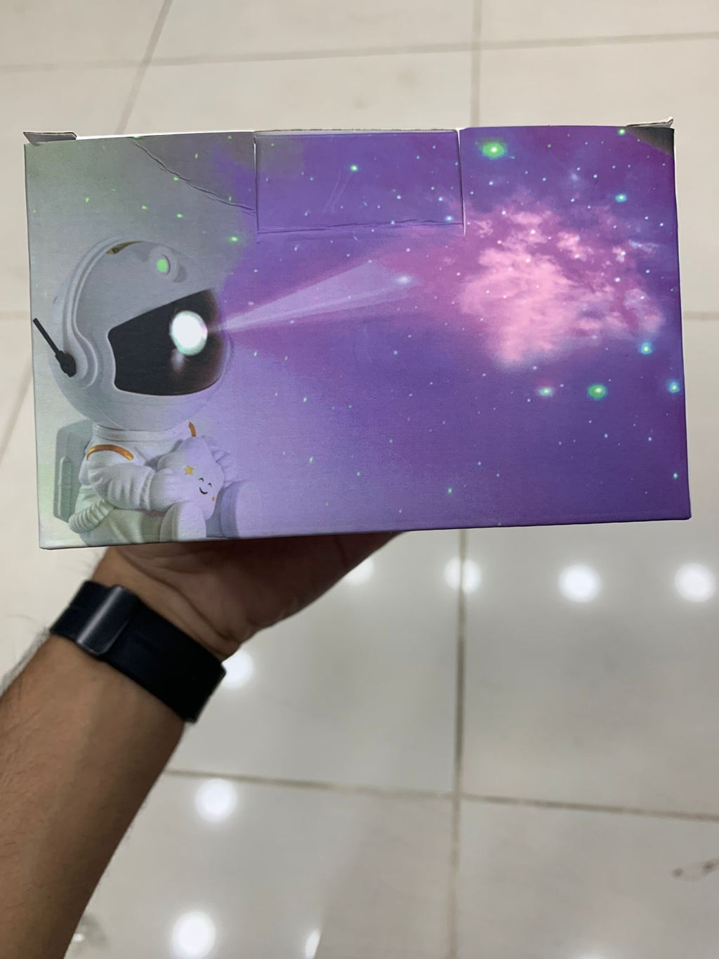 Astronaut Galaxy Starry Sky Projector Light with Remote & Timer