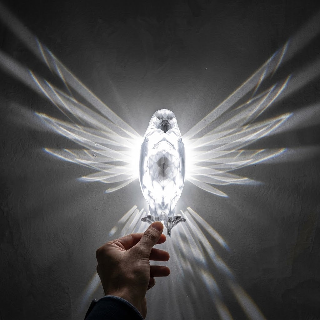 3D EAGLE WALL LAMP