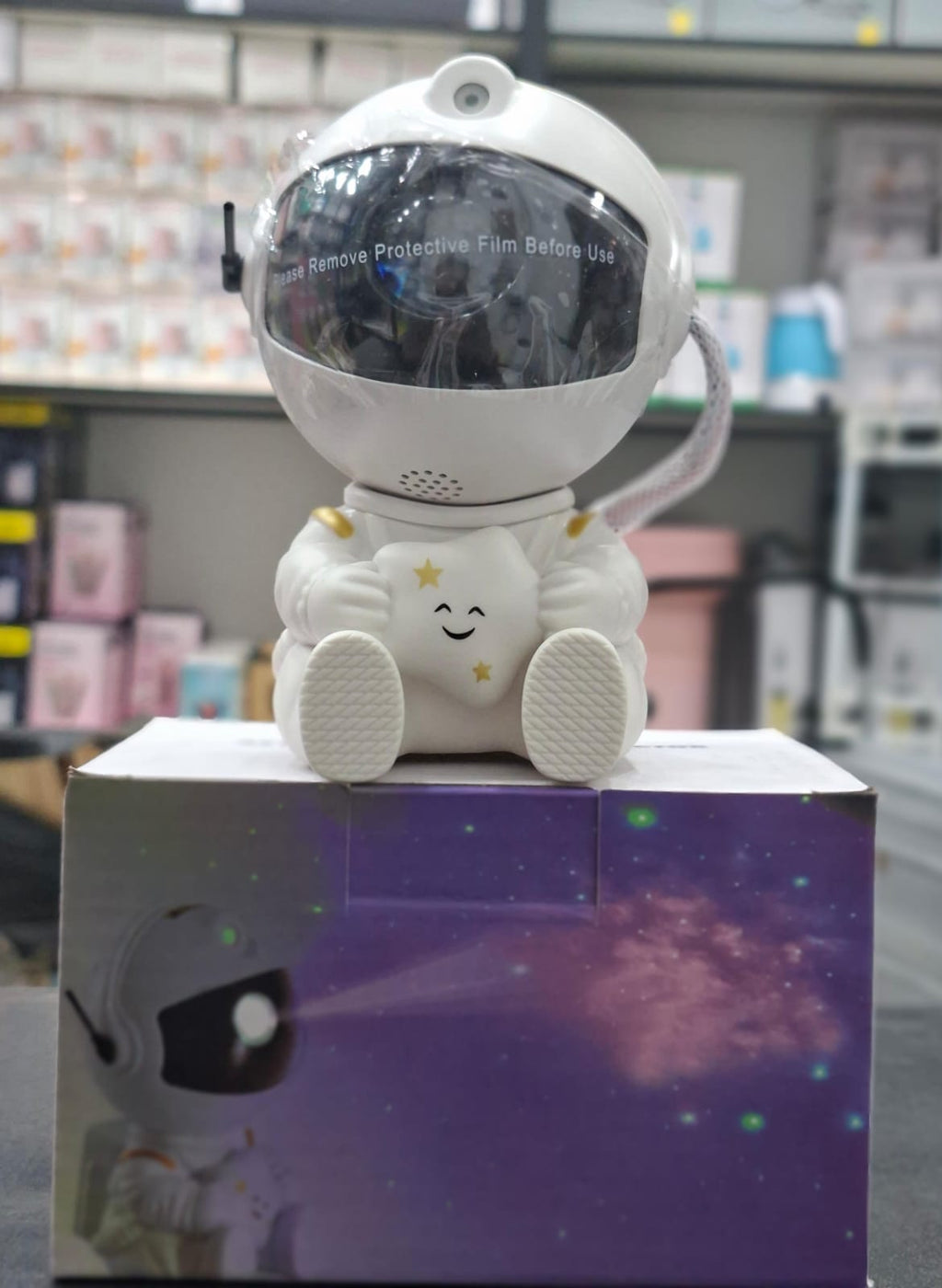 Astronaut Galaxy Starry Sky Projector Light with Remote & Timer