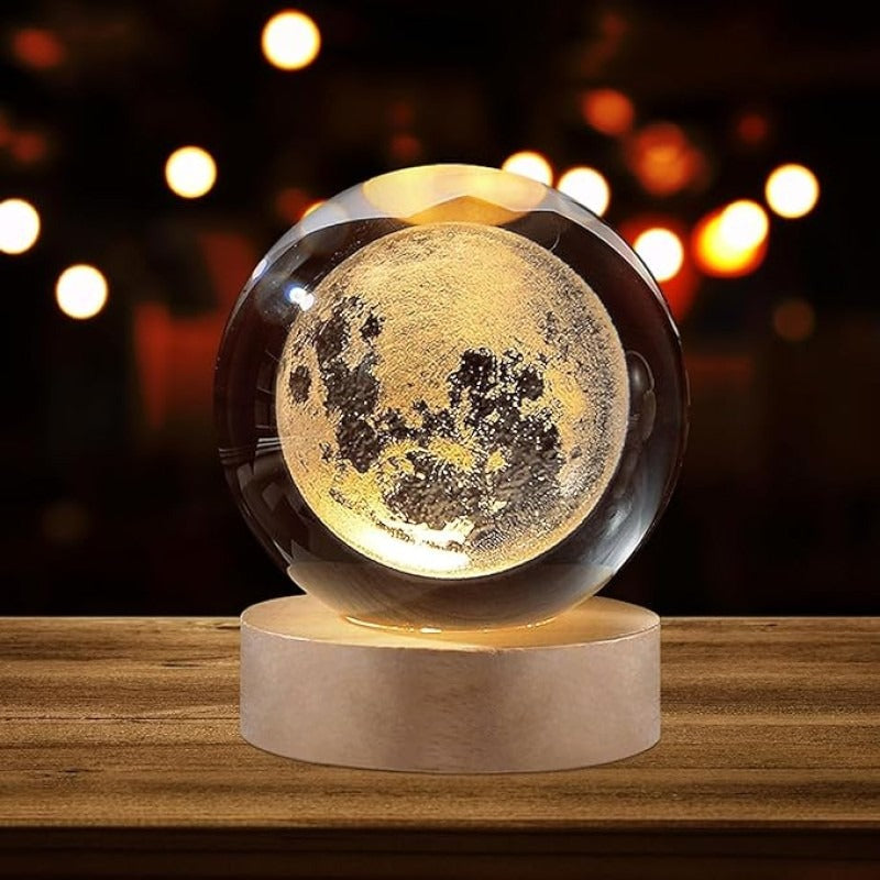 3D CRYSTAL BALL LAMP