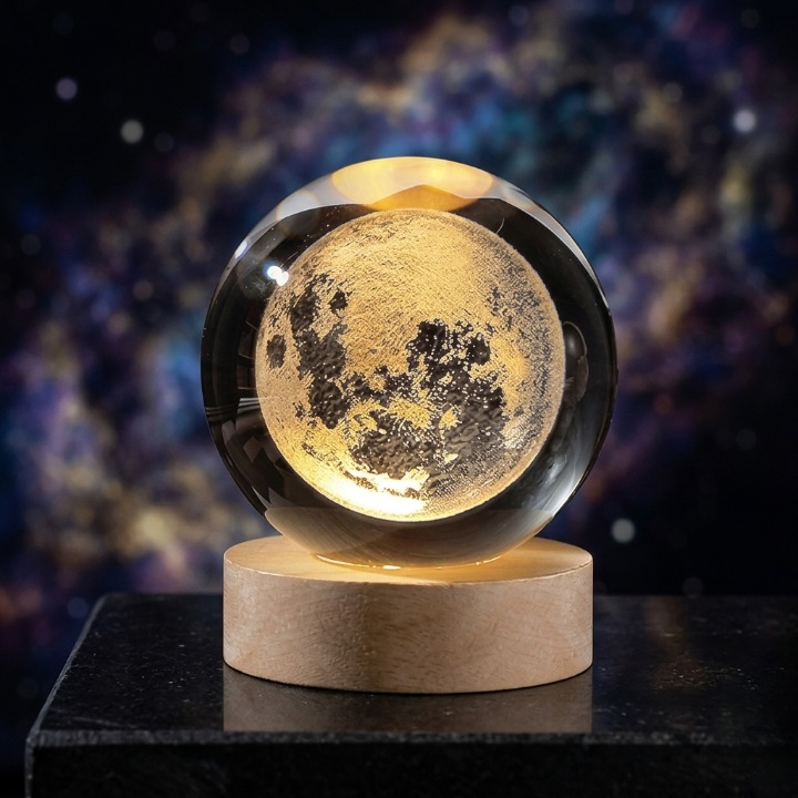 3D CRYSTAL BALL LAMP