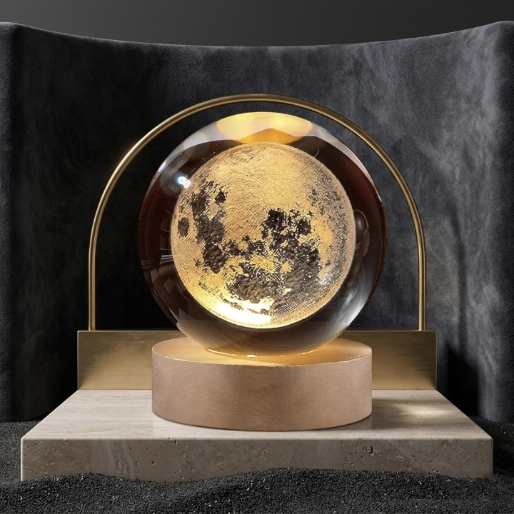 3D CRYSTAL BALL LAMP