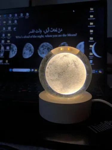 3D CRYSTAL BALL LAMP