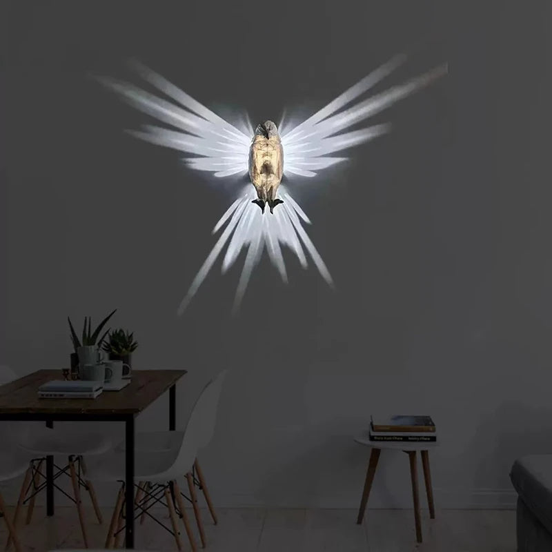 3D EAGLE WALL LAMP