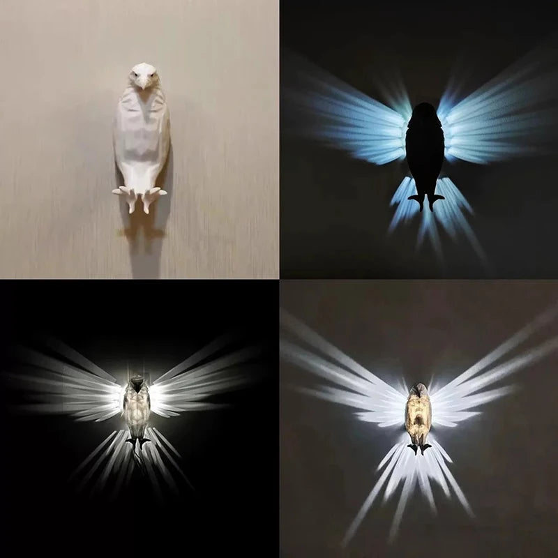 3D EAGLE WALL LAMP