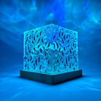 Water Waves RGB Cube Lamp