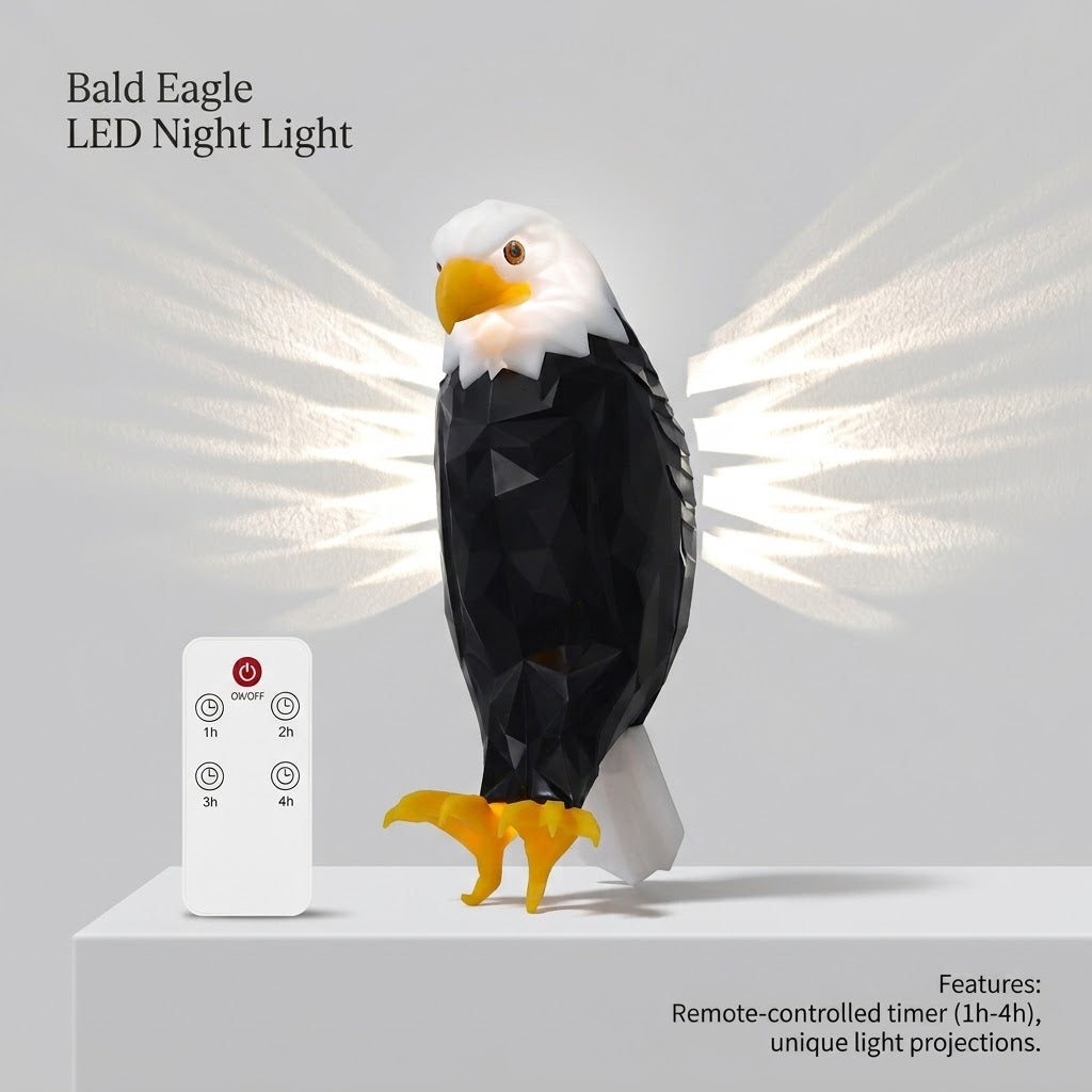 3D EAGLE LAMP WITH REMOTE