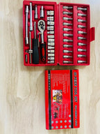 All-in-One 46-Piece Socket Wrench & Bit Kit for Car, Bike & Home Repair