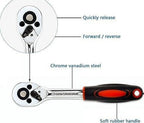 All-in-One 46-Piece Socket Wrench & Bit Kit for Car, Bike & Home Repair