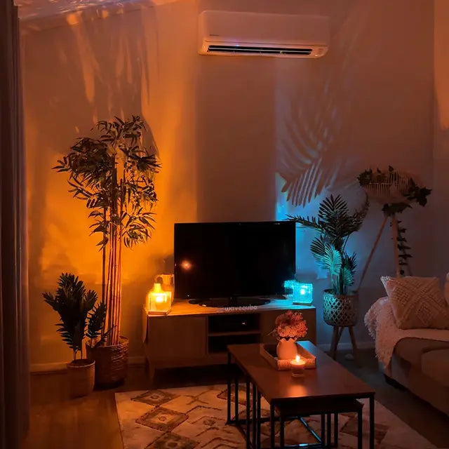 Water Waves RGB Cube Lamp