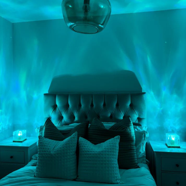 Water Waves RGB Cube Lamp