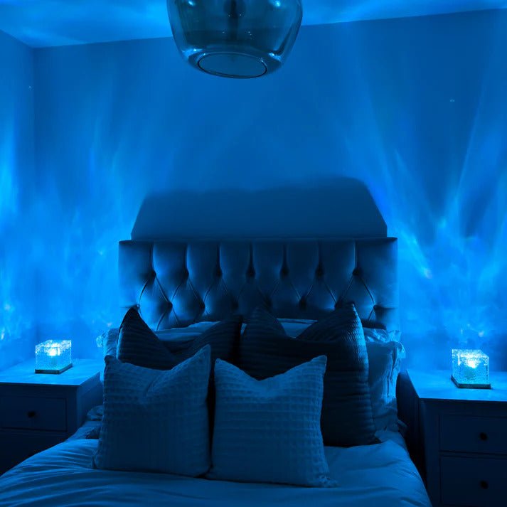 Water Waves RGB Cube Lamp