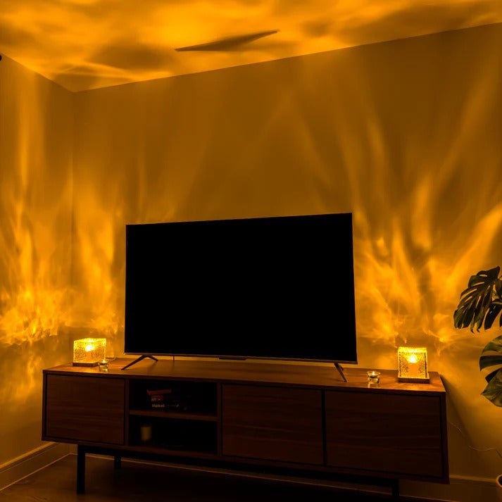 Water Waves RGB Cube Lamp